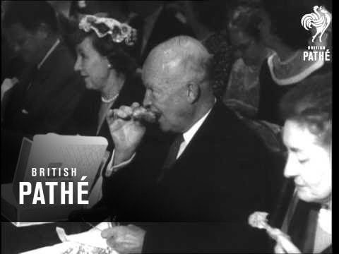 British Pathe - President Dwight D. Eisenhower (1960)