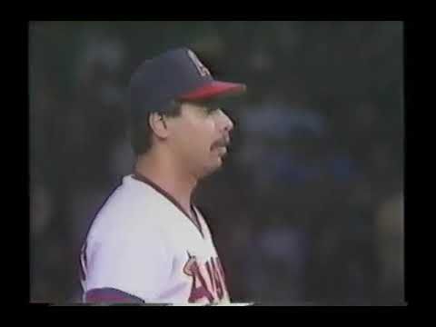 1986 09 26 Rangers at Angels California Clinches AL West