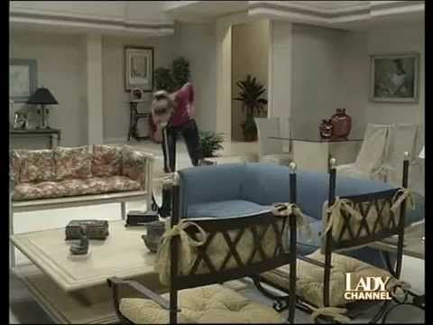 Catherine Fulop in tight Leather Pants