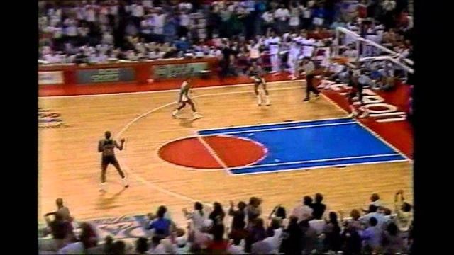 1990 Finals Portland@Detroit Game 2 HIGHLIGHTS