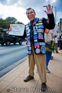 Occupy Austin Protest
