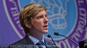 Conferencia de Chris Hughes, Co-Fundador de Facebook en Ecuador #fbgye10