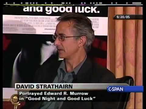 George Clooney on the Life and Career of Edward R Murrow Good Night and Good Luck Film 2005)