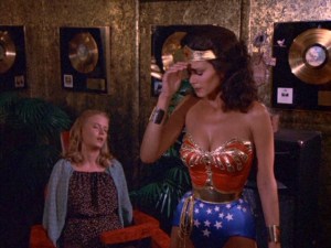 Wonder Women Stopped by Disco Music 