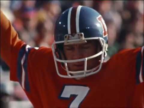 1977 Raiders at Broncos AFC Championship