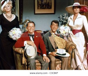 Anita Ekberg, Frank Sinatra, Dean Martin, Ursula Andress