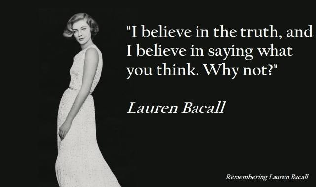 Lauren Bacall