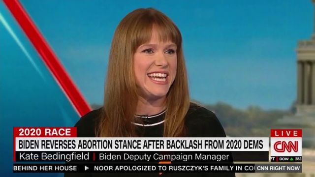 Biden aide sputters when asked to explain flip-flop on Hyde Amendment