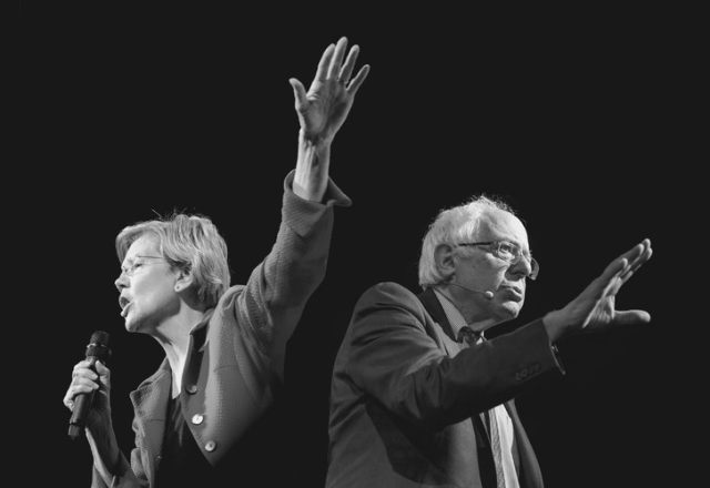 Elizabeth Warren, Bernie Sanders, and Two Paths for the American Left - Google Search