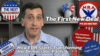 The New Democrat_ Frank DiStefano_ 'The First New Deal FDR Starts to Transform the Democratic Party!'