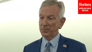 The New Democrat_ Forbes Magazine_ 'The Ball's In Chuck Schumer's Court'_ Tommy Tuberville Blames Block Of Military Promotions On Democrats' (1)