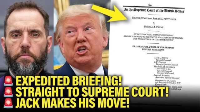 BREAKING_ Jack Smith Makes MAJOR MOVE before Supreme Court in Trump Criminal Case