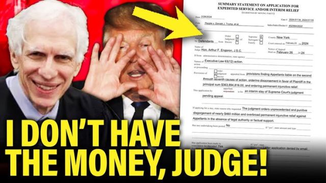 Meidas Touch: Donald Trump CAN’T AFFORD to Pay MASSIVE DEBT, ADMITS He Is BROKE