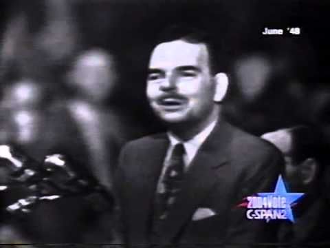 CSPAN: 1948 Thomas Dewey Republican Convention Acceptance Speech