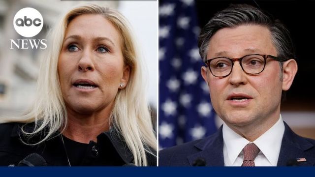 ABC News: Representative Marjorie T. Greene Files Motion To Vacate Speaker Mike Johnson