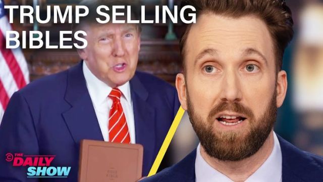 The Daily Show: Jordan Klepper On Donald Trump's Bible Grift and GOP Reaction to Baltimore Bridge Collapse