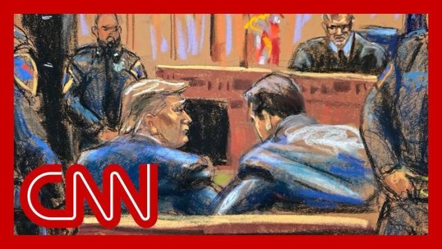 CNN_ ‘Biting His Lower Lip’_ CNN Reporter Describes Donald Trump’s Demeanor in Court