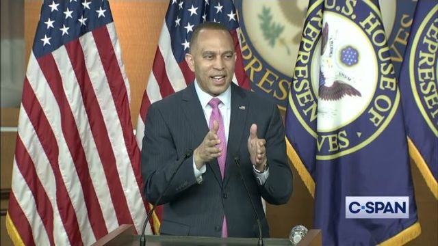 CSPAN_ House Minority Leader Hakeem Jeffries On Motion To Vacate