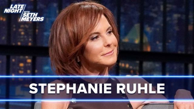 Late Night With Seth Meyers: Stephanie Ruhle on Trump's Truth Social Stock and Desperately Trying to Hang Out with Her Sons