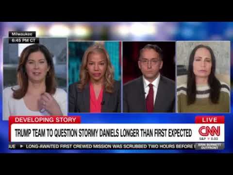 CNN: Ex-Prosecutor Says Donald Trump Lawyer's Questions to Stormy Daniels May Backfire